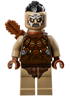 Hunter Orc with Top Knot and Quiver