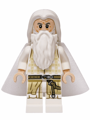 LEGO Gandalf the White (lor154) Lord of the Rings Minifigure