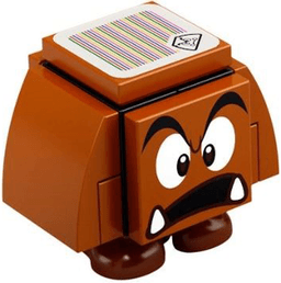 LEGO Goomba (Black Interior Pieces) (mar0024) minifigure