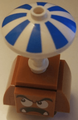LEGO Parachute Goomba Super Mario Series 2 (Character Only) (mar0048) Super Mario Minifigure