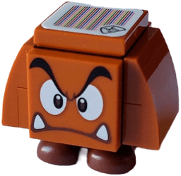 LEGO Goomba (Black Interior Pieces) (mar0123) minifigure
