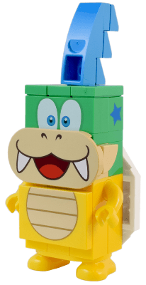 Larry - 4 Yellow 1 x 1 Bricks