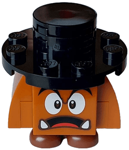 LEGO Goomba (Black Interior Pieces) (mar0195) minifigure