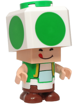 LEGO Green Toad (mar0223) Super Mario Minifigure