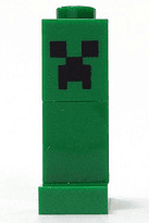LEGO Micromob Creeper (min001) Minecraft Minifigure