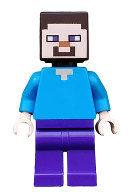 Steve (Light Nougat) - Dark Purple Legs