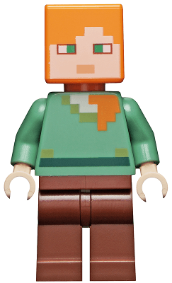 LEGO Alex (min017) Minecraft Minifigure