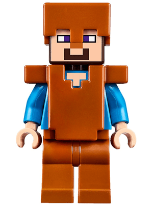 LEGO Steve (Light Nougat) (min044) Minecraft Minifigure