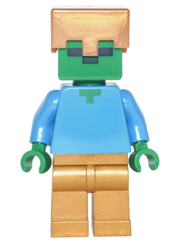 Zombie - Pearl Gold Legs and Helmet