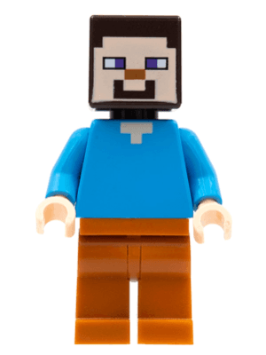 LEGO Steve (Light Nougat) (min056) Minecraft Minifigure