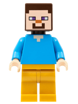 LEGO Steve (Light Nougat) (min074) minifigure