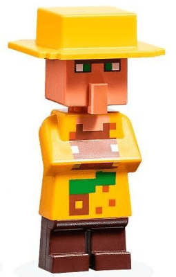 LEGO Villager (Farmer) (min126) Minecraft Minifigure