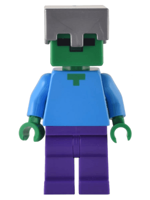 LEGO Zombie (min131) Minecraft Minifigure