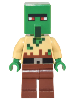 LEGO Zombie Villager (min134) minifigure