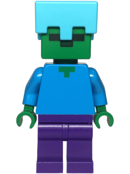 LEGO Zombie (min174) minifigure
