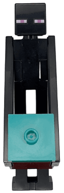 Enderman - Dark Red Block with Dark Turquoise Top