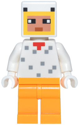 LEGO Chicken Fan (min251) Minecraft Minifigure