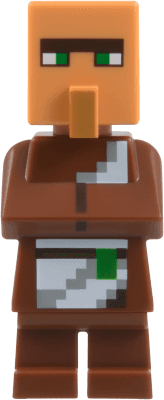 LEGO Villager (Librarian) (min265) Minecraft Minifigure