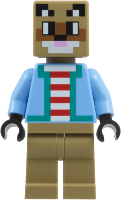 LEGO Racoon Adventurer (min266) Minecraft Minifigure
