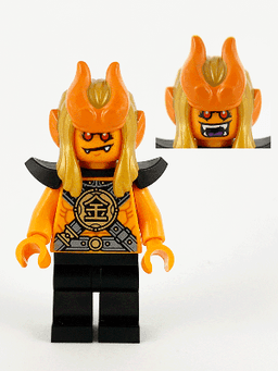 LEGO Gold Horn Demon (Jin) (mk026) minifigure