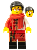 Mr. Tang - Red and White Jacket