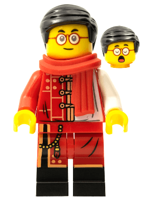 Mr. Tang - Red and White Jacket