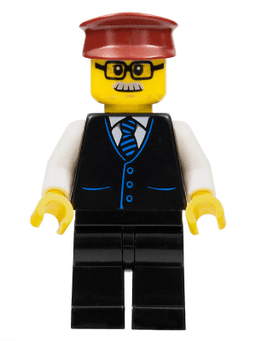 LEGO Train Driver (mk070) minifigure