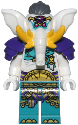 LEGO Yellow Tusk Elephant (mk108) minifigure