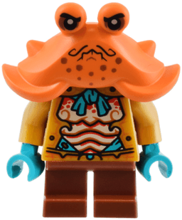 LEGO Crab General (mk124) minifigure