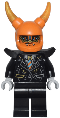 LEGO Gold Horn Demon (mk143) Ninjago Dragons Rising Minifigure