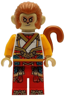 Monkey King - Gold, Red and White Armor Outfit