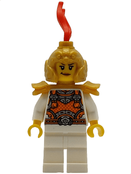 Celestial General - Pearl Gold Helmet and Shoulder Pads