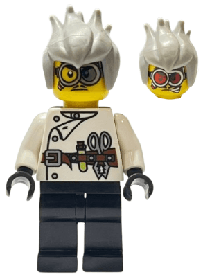LEGO Crazy Scientist (mof016) LEGO Minifigure