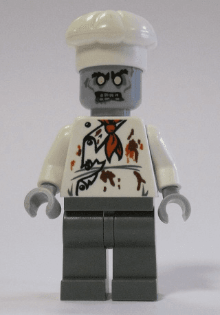 LEGO Zombie Chef (mof019) LEGO Minifigure