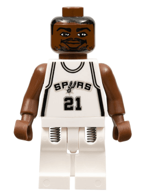 LEGO NBA Tim Duncan San Antonio Spurs #21 (nba004) Sports Minifigure