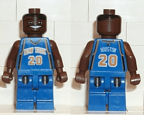 LEGO NBA Allan Houston New York Knicks #20 (nba014) Sports Minifigure