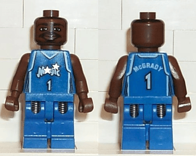 NBA Tracy McGrady, Orlando Magic #1 (Blue Uniform)