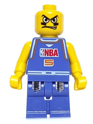 LEGO NBA Player Number 5 (nba029) Sports Minifigure