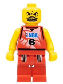 LEGO NBA Player Number 6 (nba041) minifigure