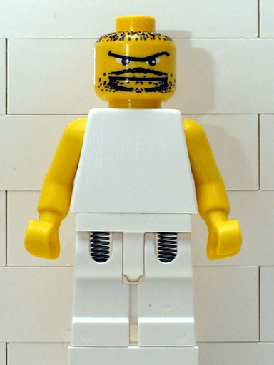 NBA  Player White Torso, White Legs #2