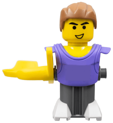 LEGO McDonald's Sports Basketball Player (nba057) Sports Minifigure