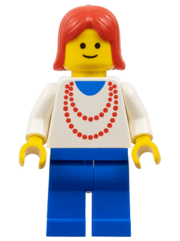 LEGO Necklace Red (ncklc007) minifigure