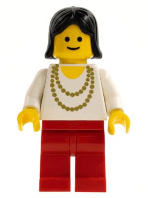 LEGO Necklace Gold (ncklc012) Town / City Minifigure