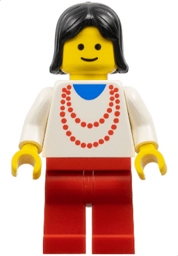 LEGO Necklace Red (ncklc013) minifigure