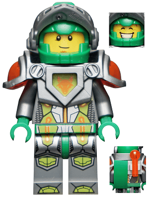LEGO Aaron Fox (nex004) Nexo Knights Minifigure