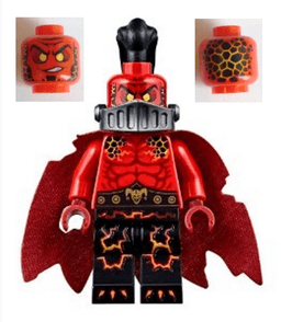 LEGO General Magmar (nex051) minifigure