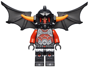 Ash Attacker - Orange Horns, Wings