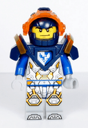 Clay Moorington - Dark Blue Helmet, Trans-Neon Orange Visor, Dark Blue Armor