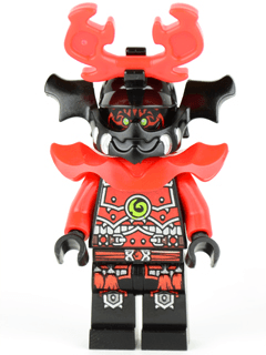Stone Army Warrior - Red Face