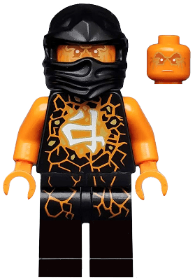 LEGO Cole (Airjitzu) (njo0157) Ninjago Minifigure